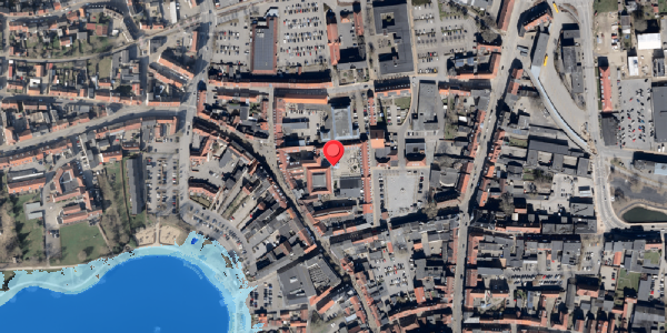 Oversvømmelsesrisiko fra vandløb på Gravene 14G, 6100 Haderslev