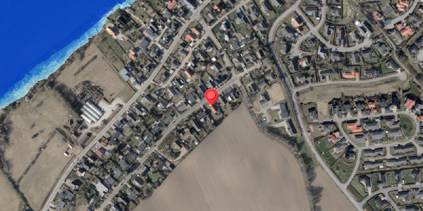 Oversvømmelsesrisiko fra vandløb på Heimdalsvej 3, . , 6100 Haderslev