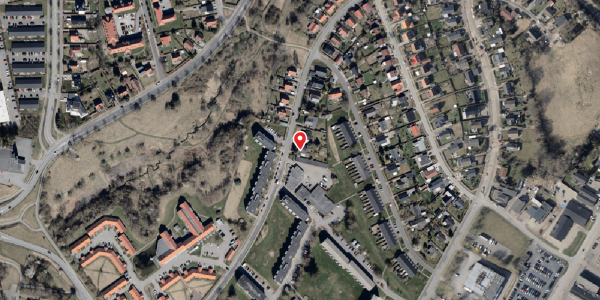 Oversvømmelsesrisiko fra vandløb på Hjortebrovej 21, 6100 Haderslev