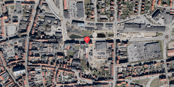 Oversvømmelsesrisiko fra vandløb på Jomfrustien 24, 6100 Haderslev