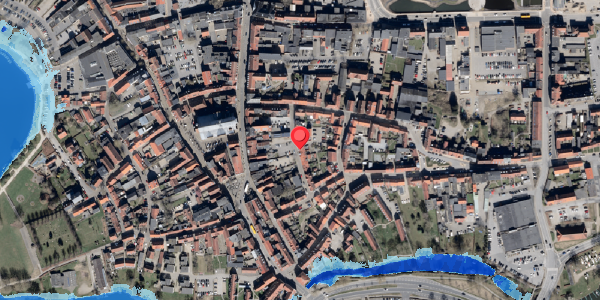 Oversvømmelsesrisiko fra vandløb på Katsund 8B, 6100 Haderslev