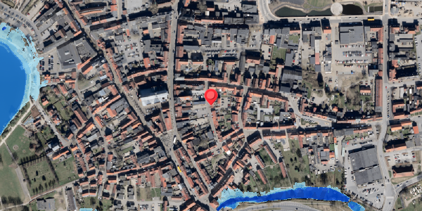 Oversvømmelsesrisiko fra vandløb på Katsund 10, . , 6100 Haderslev