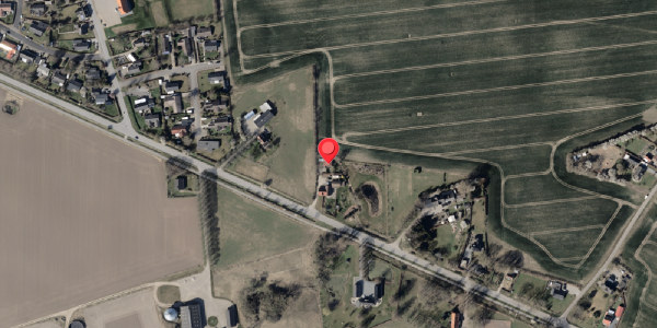 Oversvømmelsesrisiko fra vandløb på Kelstrupvej 45, . , 6100 Haderslev