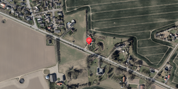Oversvømmelsesrisiko fra vandløb på Kelstrupvej 47, . , 6100 Haderslev