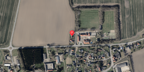 Oversvømmelsesrisiko fra vandløb på Birkmose 3, 6100 Haderslev