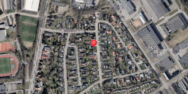 Oversvømmelsesrisiko fra vandløb på Kongevej 71, 6100 Haderslev