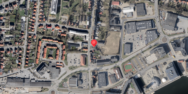 Oversvømmelsesrisiko fra vandløb på Lindedal 22A, 6100 Haderslev