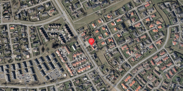 Oversvømmelsesrisiko fra vandløb på Lundingvej 13, 6100 Haderslev