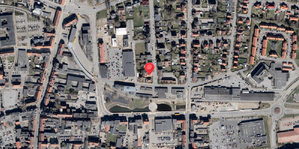 Oversvømmelsesrisiko fra vandløb på Mariegade 1, 6100 Haderslev
