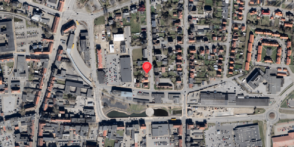 Oversvømmelsesrisiko fra vandløb på Mariegade 3, st. , 6100 Haderslev