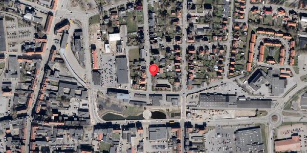 Oversvømmelsesrisiko fra vandløb på Mariegade 4, 6100 Haderslev