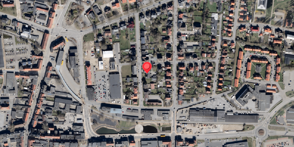 Oversvømmelsesrisiko fra vandløb på Mariegade 8, 6100 Haderslev