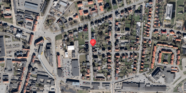 Oversvømmelsesrisiko fra vandløb på Mariegade 12, 6100 Haderslev