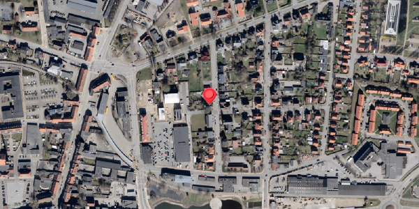 Oversvømmelsesrisiko fra vandløb på Mariegade 13, 6100 Haderslev