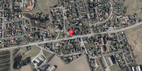 Oversvømmelsesrisiko fra vandløb på Marstrup Bygade 122, 6100 Haderslev