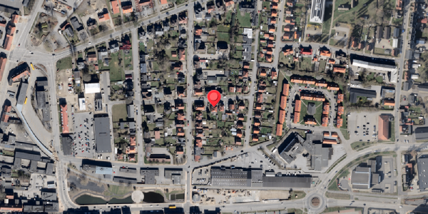 Oversvømmelsesrisiko fra vandløb på Mellemgade 10, 6100 Haderslev