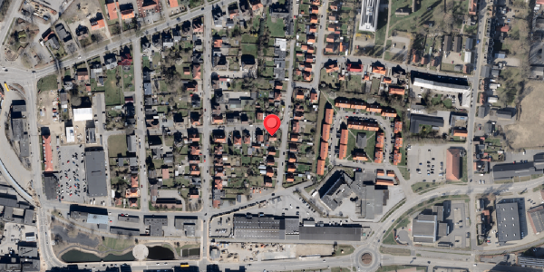 Oversvømmelsesrisiko fra vandløb på Mellemgade 16, 6100 Haderslev