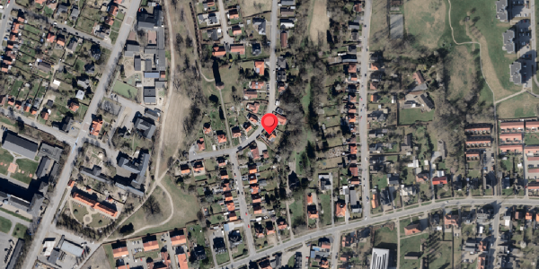 Oversvømmelsesrisiko fra vandløb på Parkvej 8, 6100 Haderslev