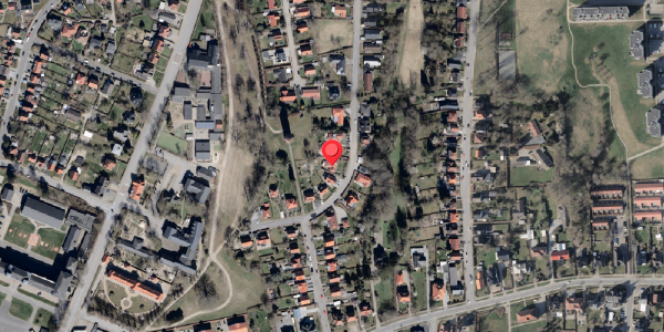 Oversvømmelsesrisiko fra vandløb på Parkvej 13, 6100 Haderslev