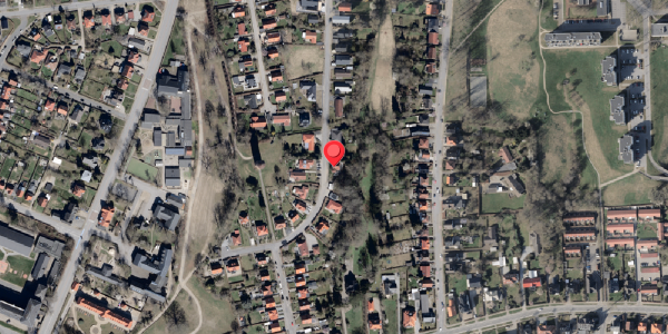 Oversvømmelsesrisiko fra vandløb på Parkvej 14, . , 6100 Haderslev