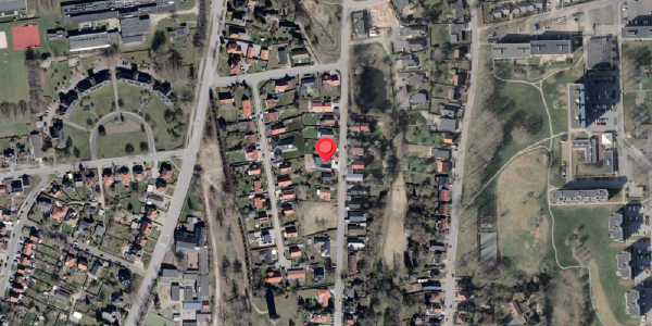 Oversvømmelsesrisiko fra vandløb på Parkvej 33, 6100 Haderslev