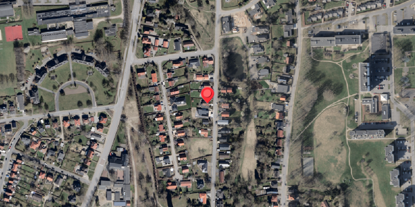 Oversvømmelsesrisiko fra vandløb på Parkvej 35, 6100 Haderslev
