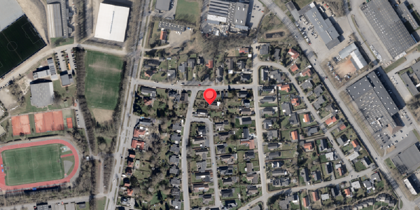 Oversvømmelsesrisiko fra vandløb på Parkvej 72, 6100 Haderslev