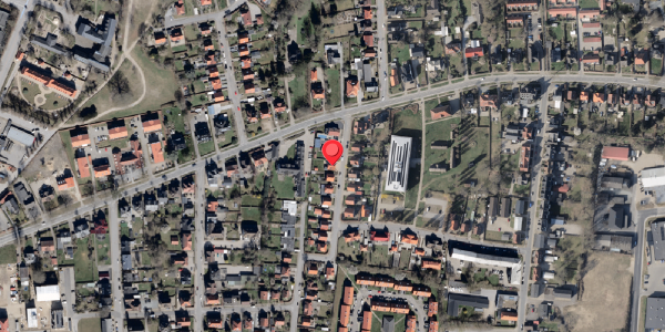 Oversvømmelsesrisiko fra vandløb på Rolighedsvej 4, 6100 Haderslev