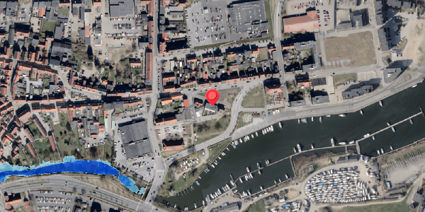 Oversvømmelsesrisiko fra vandløb på Skibbrogade 4C, . , 6100 Haderslev