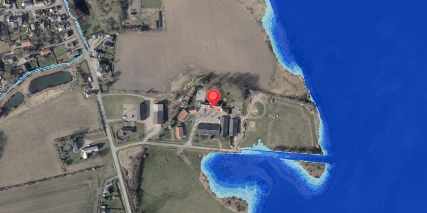 Oversvømmelsesrisiko fra vandløb på Dalhoffsmindevej 3, . , 6100 Haderslev