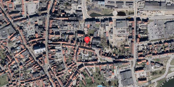 Oversvømmelsesrisiko fra vandløb på Slotsgade 29B, 6100 Haderslev