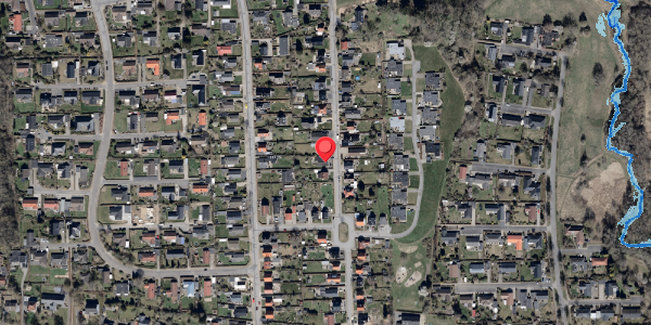 Oversvømmelsesrisiko fra vandløb på Solbakken 17, . , 6100 Haderslev