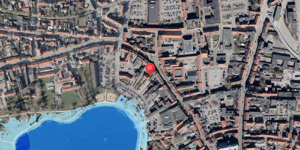 Oversvømmelsesrisiko fra vandløb på Storegade 19A, . , 6100 Haderslev
