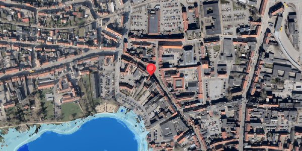 Oversvømmelsesrisiko fra vandløb på Storegade 21, 2. , 6100 Haderslev