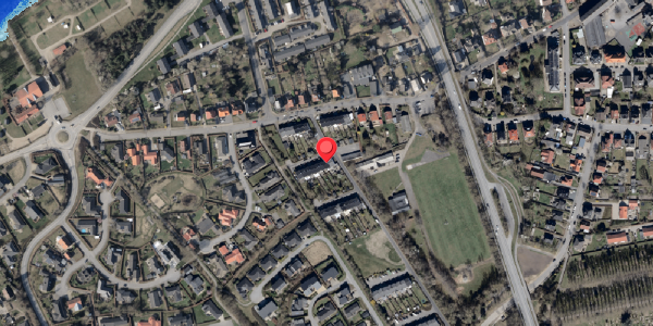Oversvømmelsesrisiko fra vandløb på Thorsvej 2, 6100 Haderslev