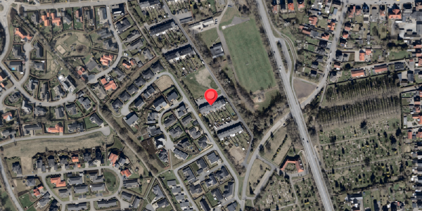 Oversvømmelsesrisiko fra vandløb på Thorsvej 21, 6100 Haderslev