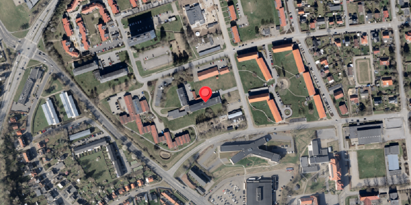 Oversvømmelsesrisiko fra vandløb på Thrigesvej 25, 6100 Haderslev