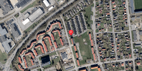 Oversvømmelsesrisiko fra vandløb på Thrigesvej 30, . , 6100 Haderslev