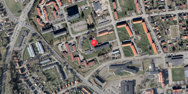 Oversvømmelsesrisiko fra vandløb på Thrigesvej 37, 6100 Haderslev