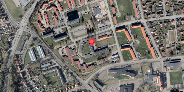 Oversvømmelsesrisiko fra vandløb på Thrigesvej 47, 6100 Haderslev