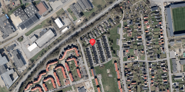 Oversvømmelsesrisiko fra vandløb på Thrigesvej 60, 6100 Haderslev