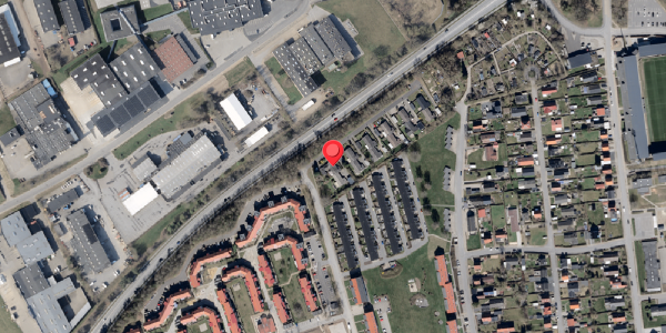 Oversvømmelsesrisiko fra vandløb på Thrigesvej 102, . , 6100 Haderslev