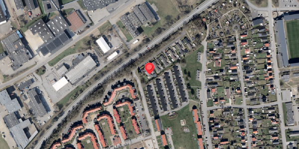 Oversvømmelsesrisiko fra vandløb på Thrigesvej 104, . , 6100 Haderslev