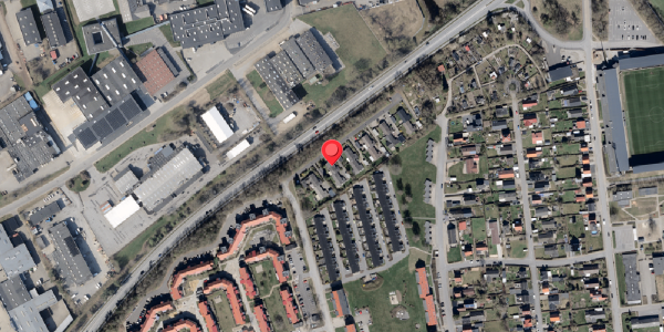 Oversvømmelsesrisiko fra vandløb på Thrigesvej 106, . , 6100 Haderslev