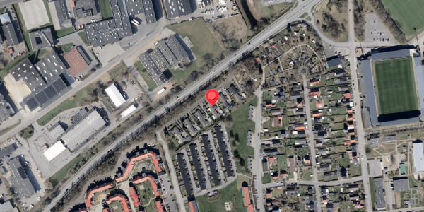 Oversvømmelsesrisiko fra vandløb på Thrigesvej 114, . , 6100 Haderslev