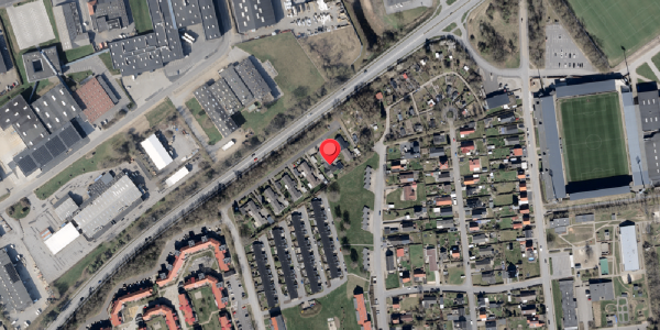 Oversvømmelsesrisiko fra vandløb på Thrigesvej 120, . , 6100 Haderslev