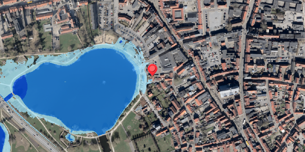 Oversvømmelsesrisiko fra vandløb på Toftvej 3, . , 6100 Haderslev