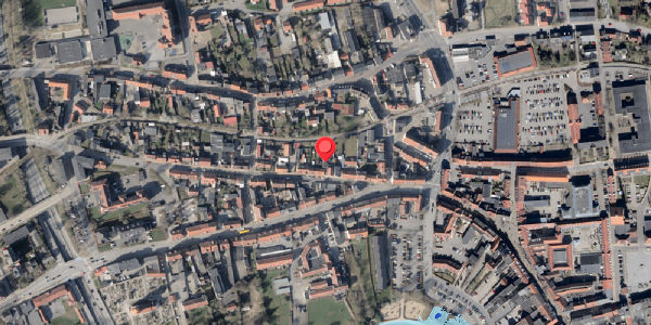 Oversvømmelsesrisiko fra vandløb på Vestergade 8B, . , 6100 Haderslev