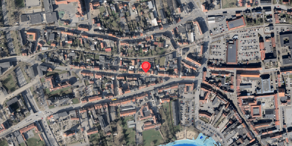 Oversvømmelsesrisiko fra vandløb på Vestergade 14, 6100 Haderslev