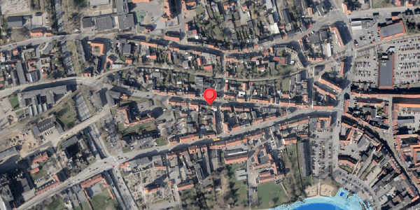 Oversvømmelsesrisiko fra vandløb på Vestergade 21, 6100 Haderslev